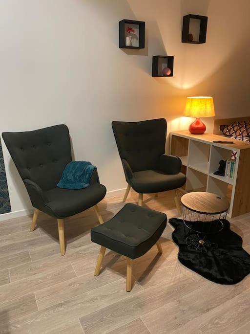 Charmant Studio Idealement Place Et Paisible ! 올롱생테마리 외부 사진